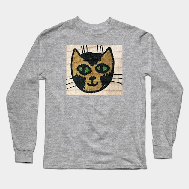 Cat Love #1 Long Sleeve T-Shirt by ErinBrieArt